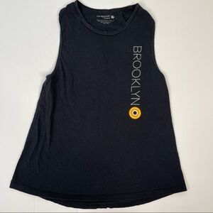 CorePower Yoga Brooklyn Muscle T Shirt Size Medium